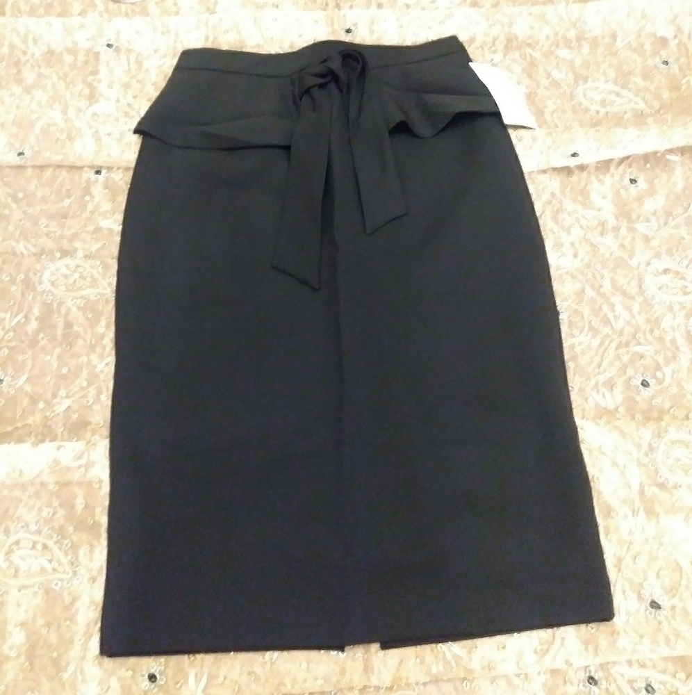 Zara Black Pencil Skirt